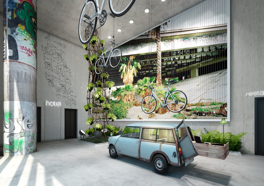 Bild: Hotel-Eingang, Stephanlemke.com für 25hours Hotels